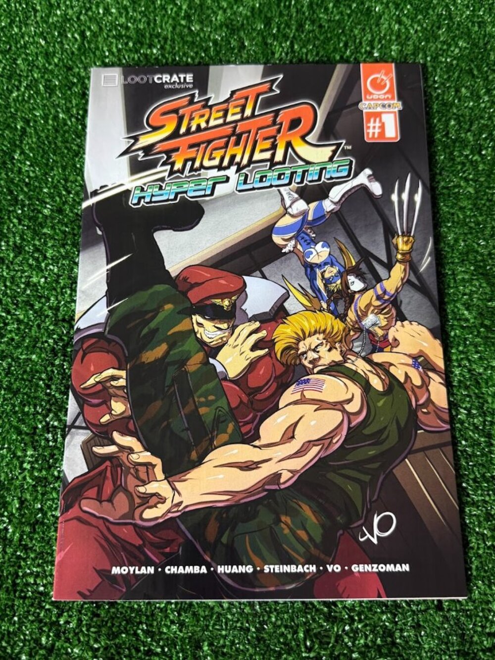 Street Fighter Hyper Looting #1 Loot Crate Exclusive UDON 15 First Print Capcom